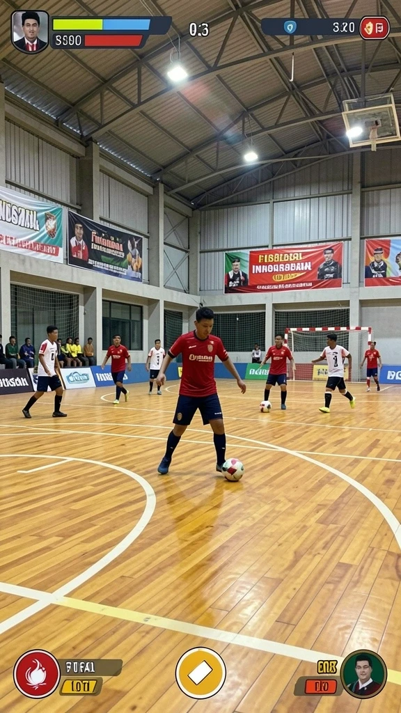 Tangkapan layar aksi gameplay yang mendebarkan.
