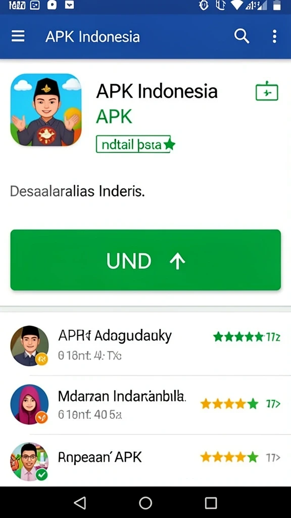 Tampilan antarmuka yang menarik dan intuitif.