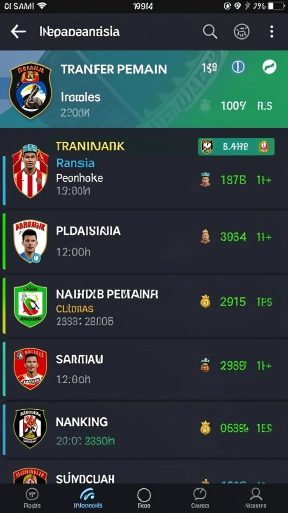 Tampilan antarmuka yang menarik dan user-friendly.
