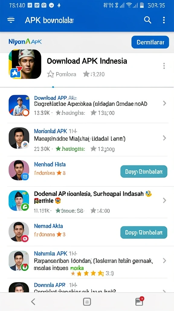 Mode permainan seru untuk dimainkan bersama teman.