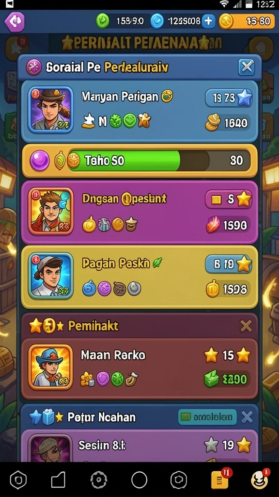 Pemenang hadiah menarik setiap bulan.