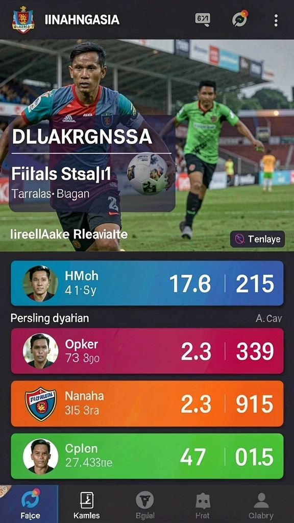 Antarmuka pengguna yang intuitif dan menarik.