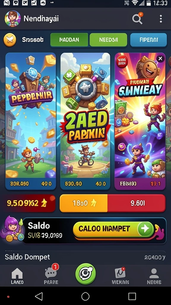 Ilustrasi bonus yang dihadirkan selama permainan.
