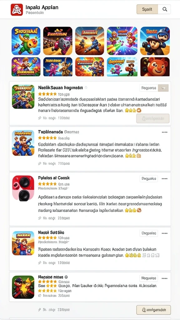 Tampilan antarmuka yang menarik dan intuitif.