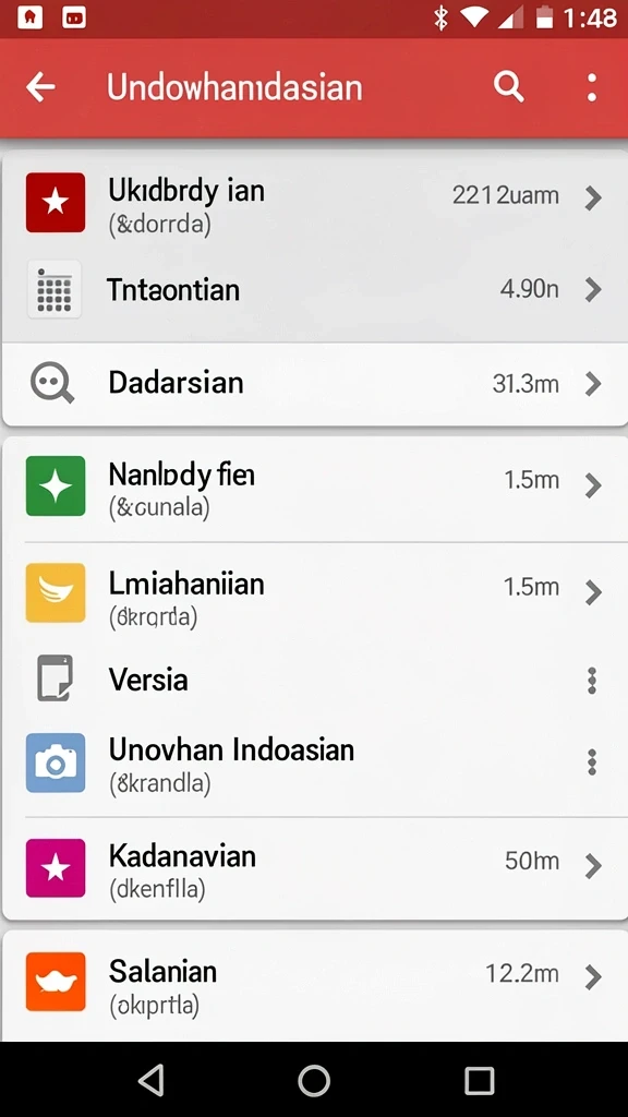Tampilan awal permainan yang menarik.