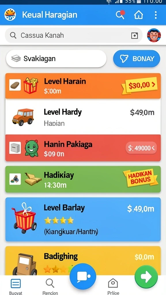 Fitur bonus yang menarik untuk meningkatkan keseruan.