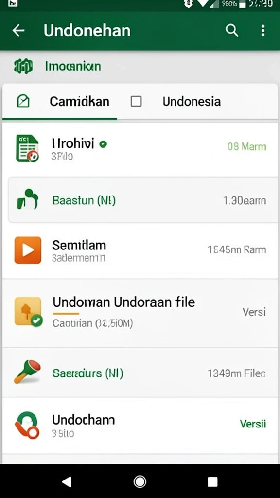 Tampilan antarmuka yang menarik dan mudah digunakan.