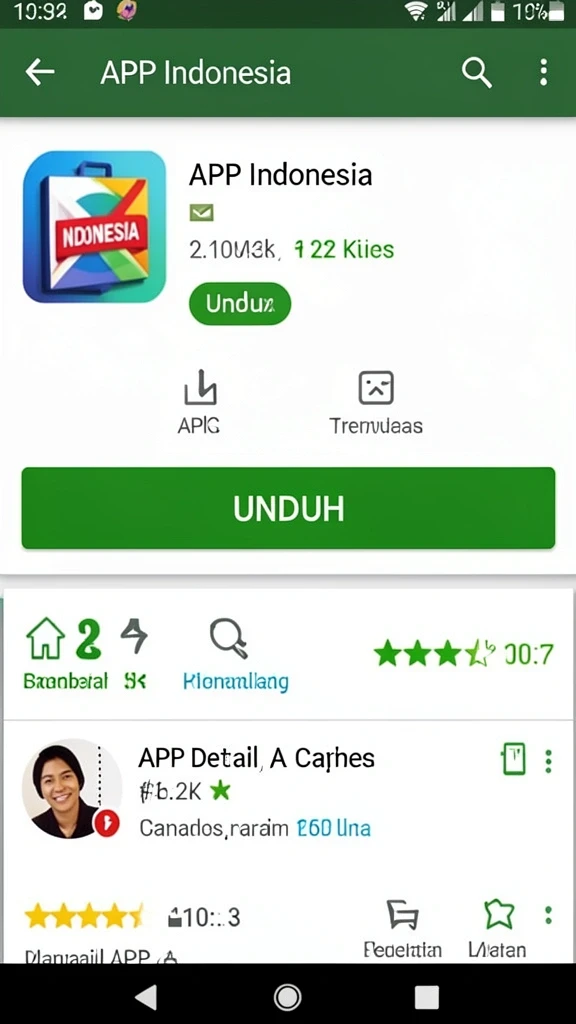 Komunitas aktif yang saling mendukung.