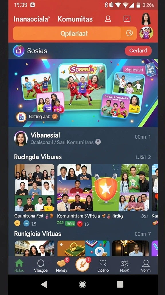 Beragam mode permainan yang seru dan menyenangkan.