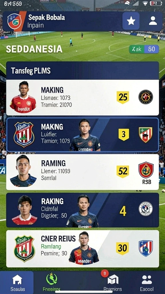 Fitur leaderboard yang mengasyikkan untuk bersaing.