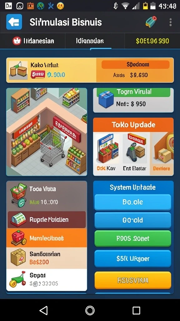 Grafis yang menawan dan efek suara yang menenangkan.
