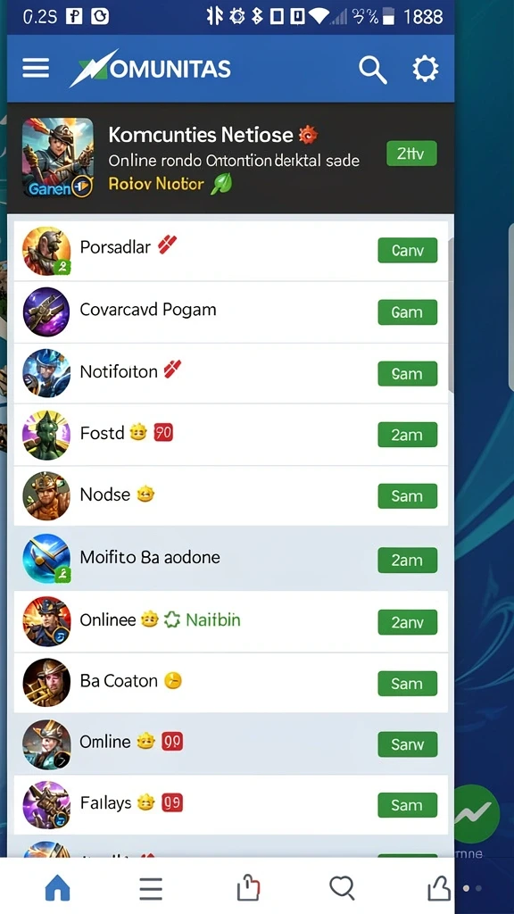 Interface modern dan mudah digunakan.