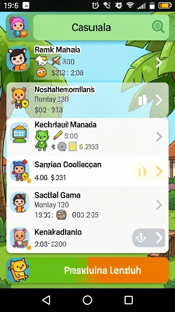 Level baru yang menantang dan seru.