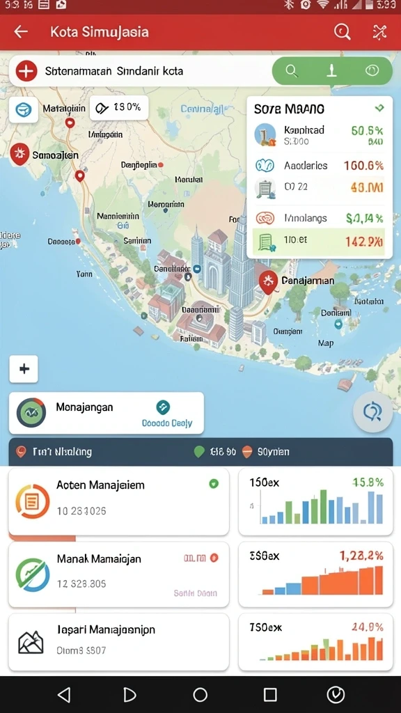 Tangkapan layar dari mode multiplayer dengan teman.