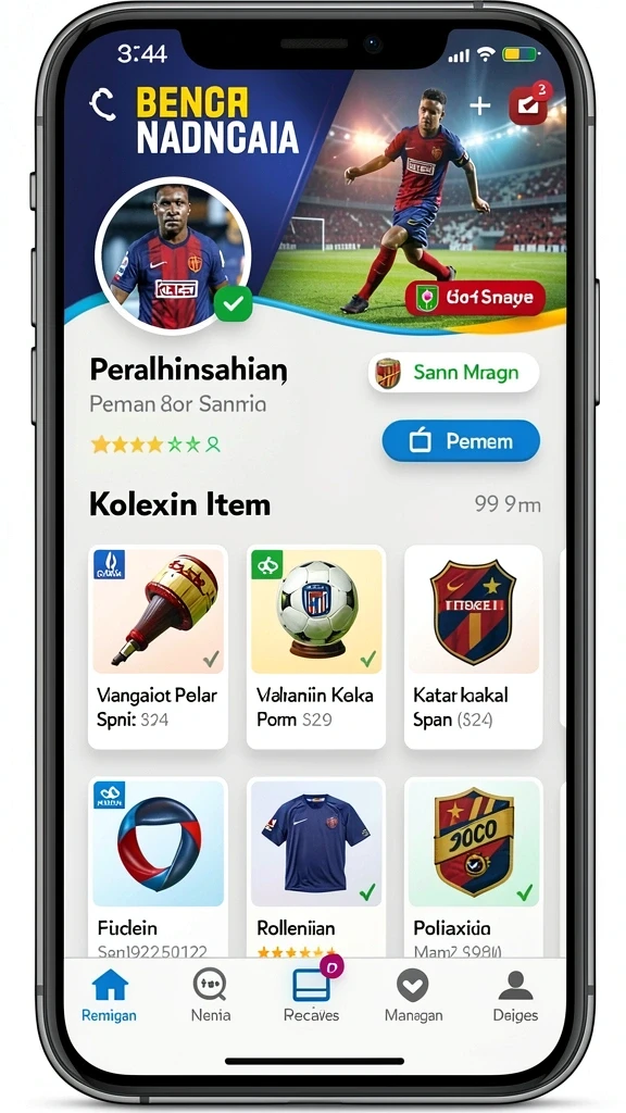 Level yang penuh tantangan dan petualangan seru.