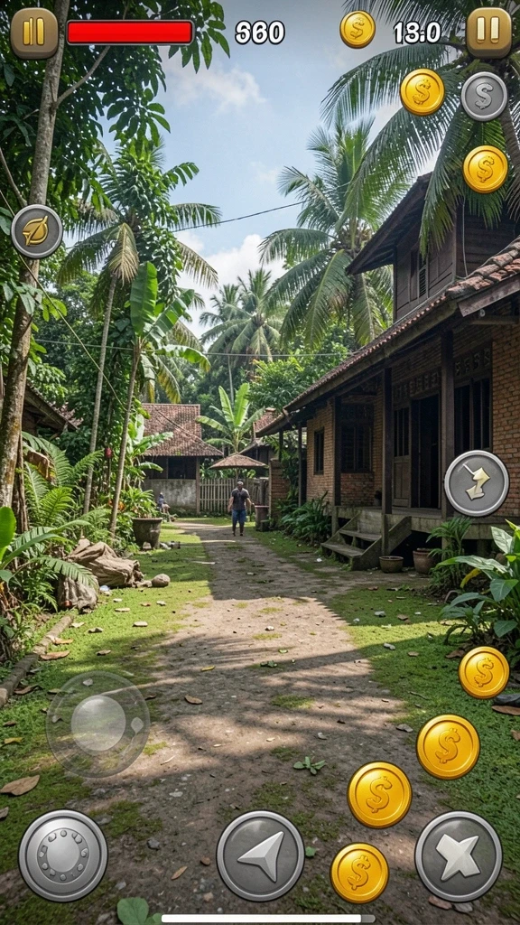Tampilan awal game QQNUSA yang menarik.