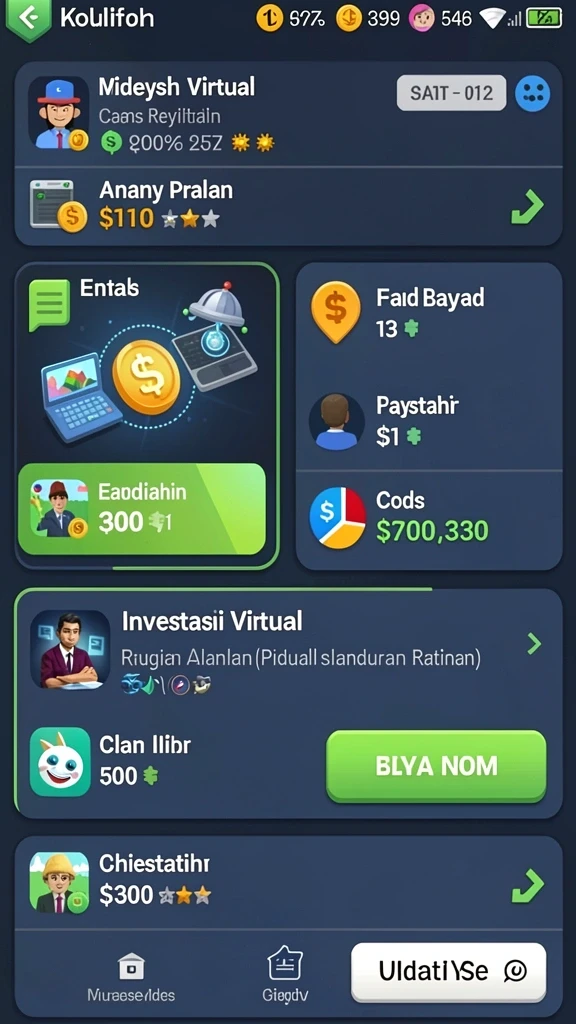 Misi menarik dengan tantangan yang beragam.