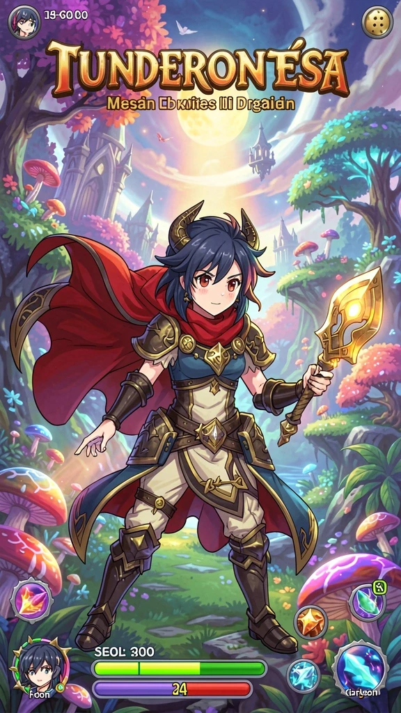 Menampilkan pemandangan lingkungan yang indah dari game.
