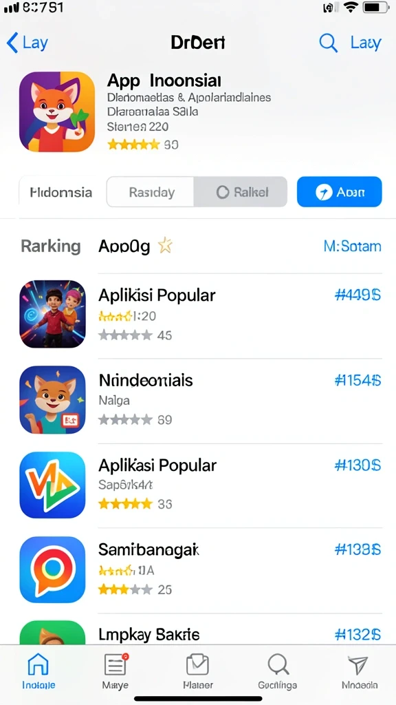 Tangkapan layar level mendebarkan penuh tantangan.