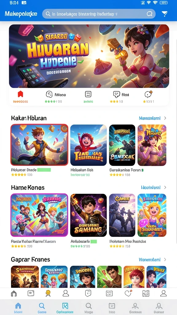 Grafik yang memukau dan detail tinggi.