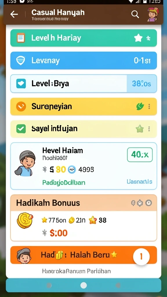 Tampilan antarmuka yang menarik dan mudah dinavigasi.