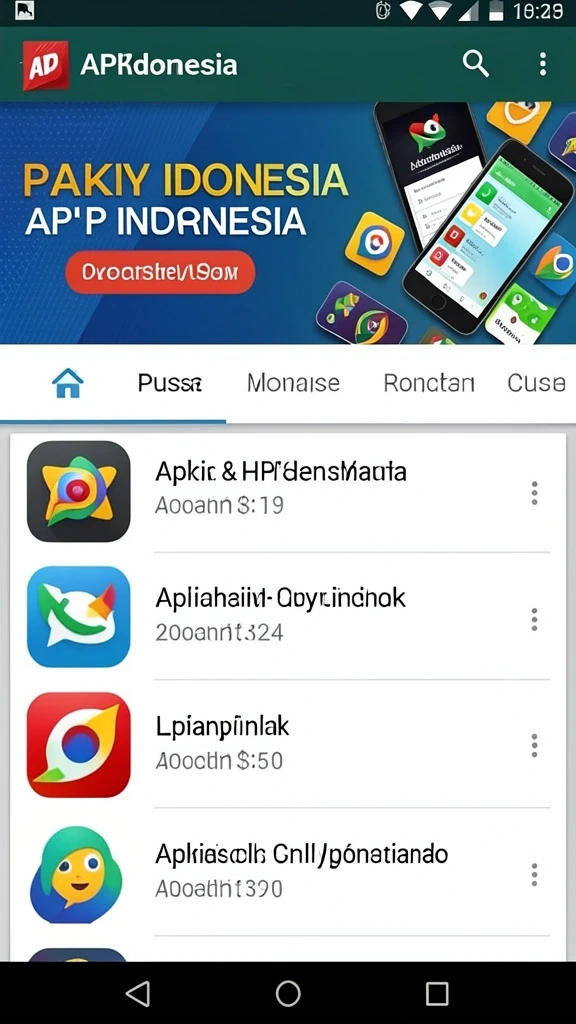 Tampilan antarmuka yang menarik dan mudah dinavigasi.