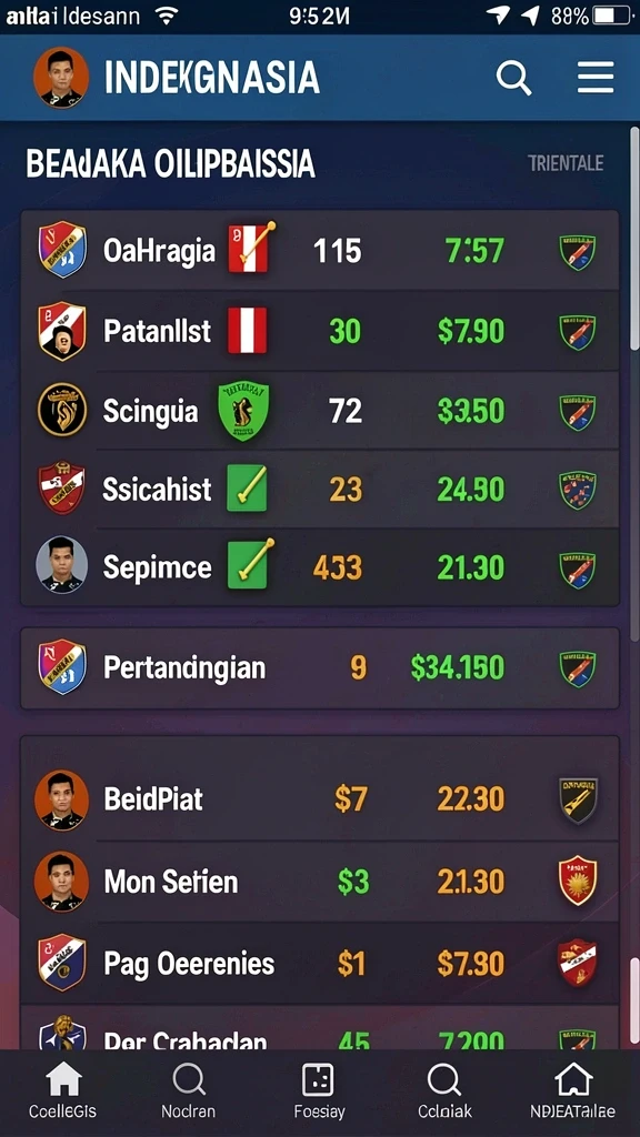 Tampilan antarmuka yang menarik dan mudah dinavigasi.