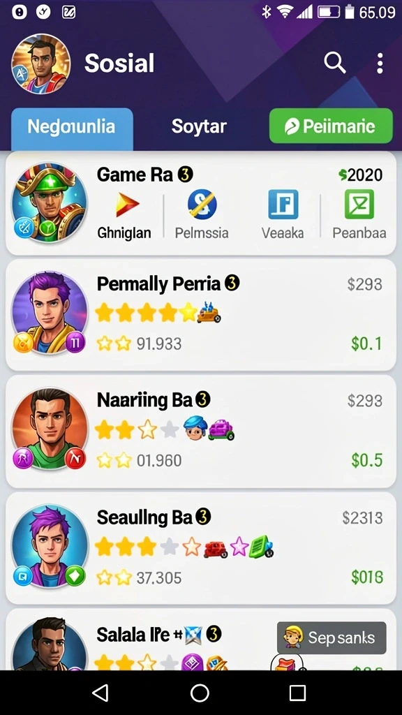Antarmuka pengguna yang menarik dan intuitif.