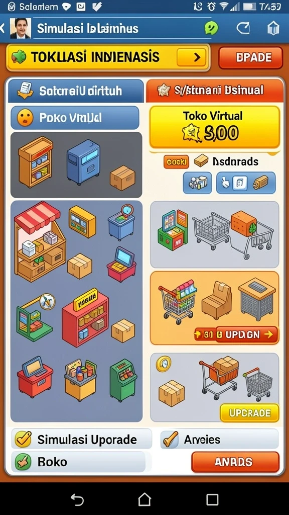 Mode multiplayer untuk bermain dengan teman.