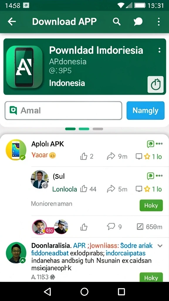 Tampilan antarmuka yang menarik dan mudah dinavigasi.